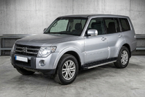Mitsubishi Pajero Wagon IV 2006–2021 Astinlaudat Maya V1 (2 kpl, alumiini) kuva 1