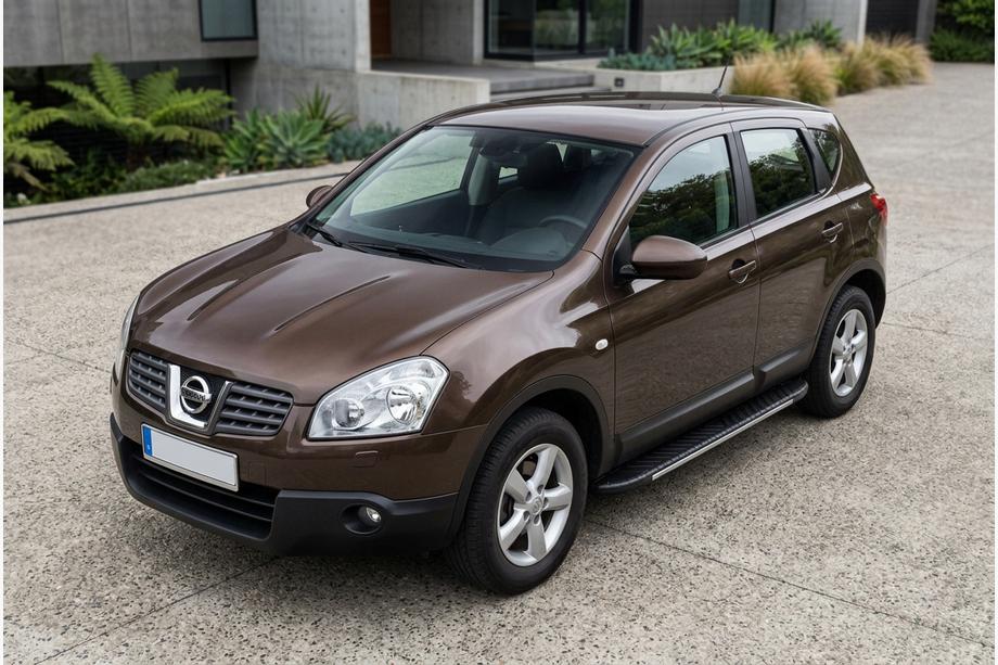 Nissan Qashqai 2007–2010 Bosphorus Grey -sivuastinlaudat (2 kpl, alumiini) Image