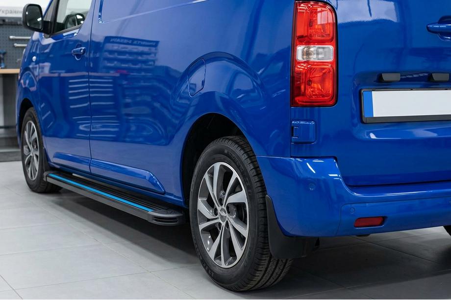 Citroen Jumpy/Dispatch 2017– Maya Blue sivuaskelmat (2 kpl, alumiini) Image