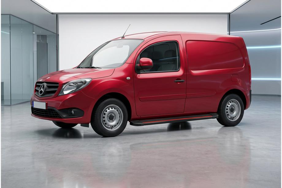 Mercedes Citan 2013–2021 Sivuaskelmat Maya Red (2 kpl, alumiini) Image