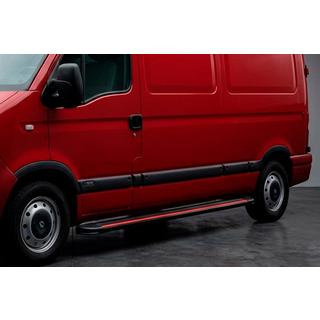 Sivuaskelmat Maya Red (2 kpl, alumiini) kuva 1