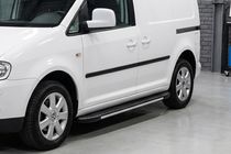 Volkswagen Caddy 2010–2015 Bosphorus Grey -sivuastinlaudat (2 kpl, alumiini) kuva 1