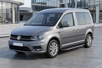 Volkswagen Caddy 2015–2020 Bosphorus Grey -sivuastinlaudat (2 kpl, alumiini) kuva 1