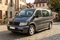 Mercedes Vito W638 1996–2003 Bosphorus Grey -sivuastinlaudat (2 kpl, alumiini) kuva 1