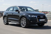 Audi Q3 2011–2019 Sivuporrassarja New Vision Grey (2 kpl, alumiini) kuva 1