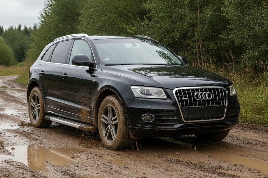 Audi Q5 2008–2017 Sivuporrassarja New Vision Grey (2 kpl, alumiini) Image