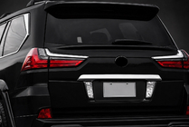 Lexus LX570/450d 2008–2022 Ala-spoileri V1 (2016-2023) Valkoinen väri kuva 3