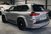 Lexus LX570/450d 2008–2022 Ala-spoileri V1 (2016-2023) Valkoinen väri kuva 4