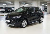 Chevrolet Trax 2012–2023 Sivuastinlaudat New Vision Black (2 kpl, alumiini) kuva 1