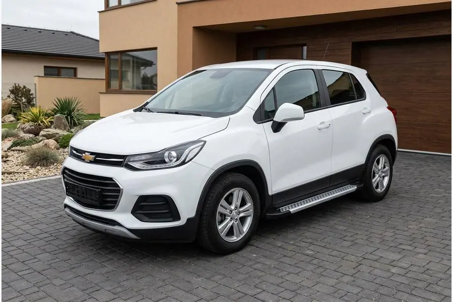 Chevrolet Trax 2012–2023 Sivuporrassarja New Vision Grey (2 kpl, alumiini) Image