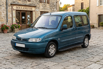Citroen Berlingo 1996–2008 Tayga Black sivuaskelmat (2 kpl, alumiini) kuva 1