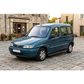 Tayga Black sivuaskelmat (2 kpl, alumiini) Citroen Berlingo 1996–2008 kuva 1