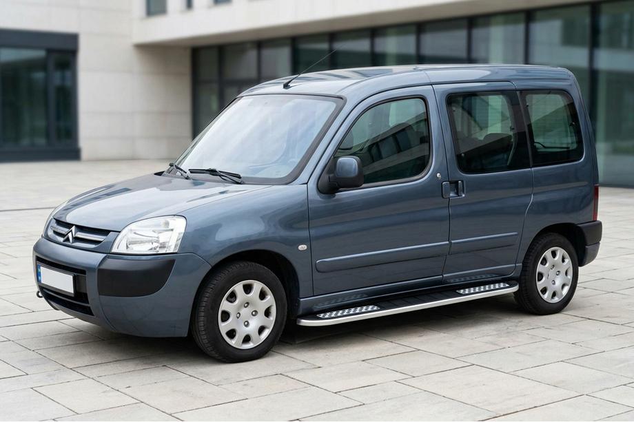 Citroen Berlingo 1996–2008 Tayga V2 sivukynnykset (2 kpl, alumiini) Image