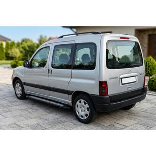 Sivuastinlaudat New Vision Black (2 kpl, alumiini) Citroen Berlingo 1996–2008 kuva 1