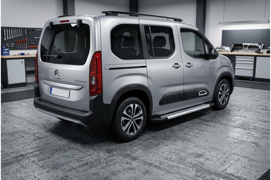 Citroen Berlingo/Multispace 2018– Sivuporrassarja New Vision Grey (2 kpl, alumiini) Pitkä akseliväli Image