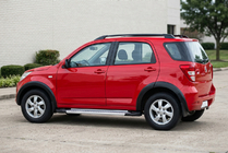 Daihatsu Terios 2006–2017 Sivuporrassarja New Vision Grey (2 kpl, alumiini) kuva 1