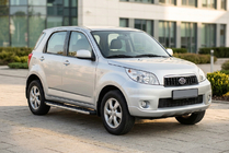 Daihatsu Terios 2006–2017 BlackLine-sivuporrassarja (2 kpl, alumiini) kuva 1
