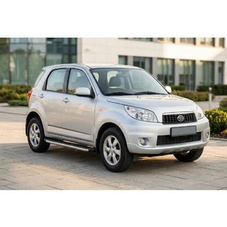 BlackLine-sivuporrassarja (2 kpl, alumiini) Daihatsu Terios 2006–2017 kuva 1