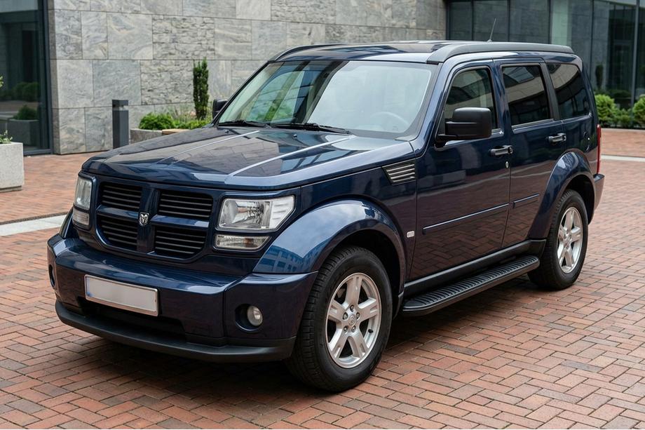 Dodge Nitro 2006–2011 Tayga Black sivuaskelmat (2 kpl, alumiini) Image