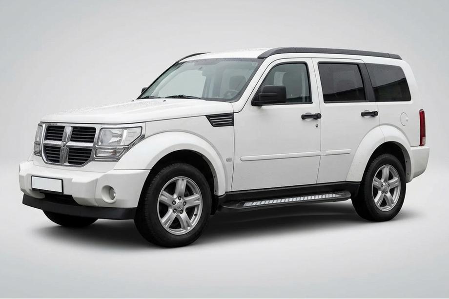 Dodge Nitro 2006–2011 Sivuastinlaudat New Vision Black (2 kpl, alumiini) Image