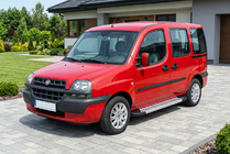 Fiat Doblo I 2001–2005 Sivuporrassarja New Vision Grey (2 kpl, alumiini) kuva 1