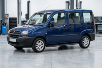 Fiat Doblo I 2001–2005 Tayga Black sivuaskelmat (2 kpl, alumiini) kuva 1