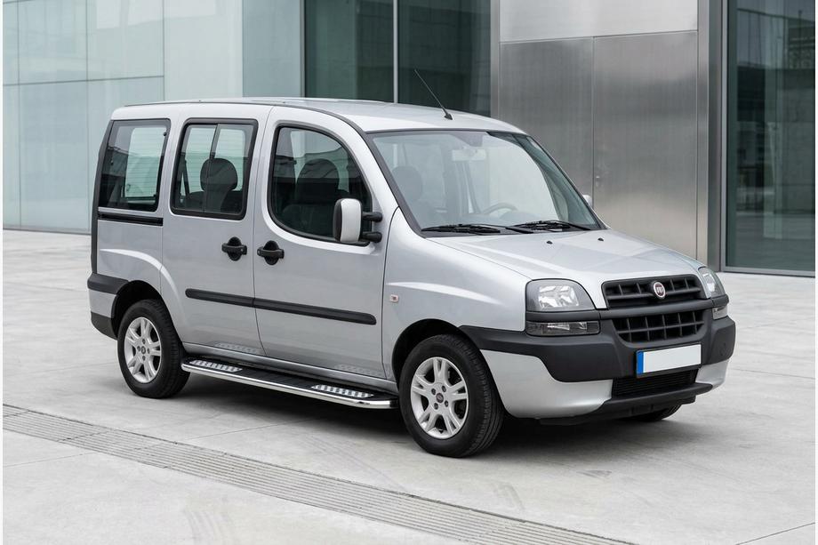 Fiat Doblo I 2001–2005 Tayga V2 sivukynnykset (2 kpl, alumiini) Image