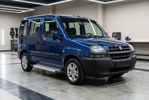 Fiat Doblo I 2005–2010 Sivuporrassarja New Vision Grey (2 kpl, alumiini) kuva 1