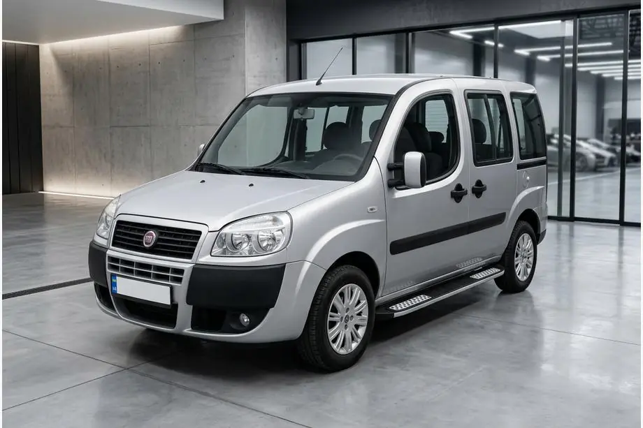 Fiat Doblo I 2005–2010 Tayga V2 sivukynnykset (2 kpl, alumiini) Image