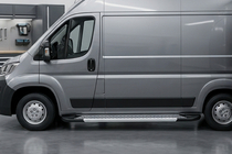 Fiat Ducato 2006–2025 Sivuporrassarja New Vision Grey (2 kpl, alumiini) kuva 1