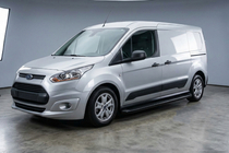 Ford Connect 2014–2021 Tayga Black sivuaskelmat (2 kpl, alumiini) Vakiokiinnityssarja kuva 1