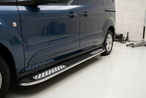 Ford Connect 2014–2021 Tayga V2 sivukynnykset (2 kpl, alumiini) kuva 1