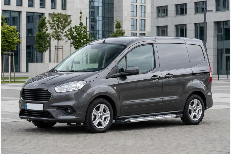 Ford Courier 2014–2023 Sivuporrassarja New Vision Grey (2 kpl, alumiini) Image