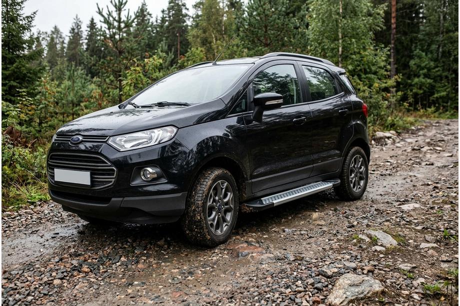 Ford Ecosport 2013–2022 Sivuporrassarja New Vision Grey (2 kpl, alumiini) Image