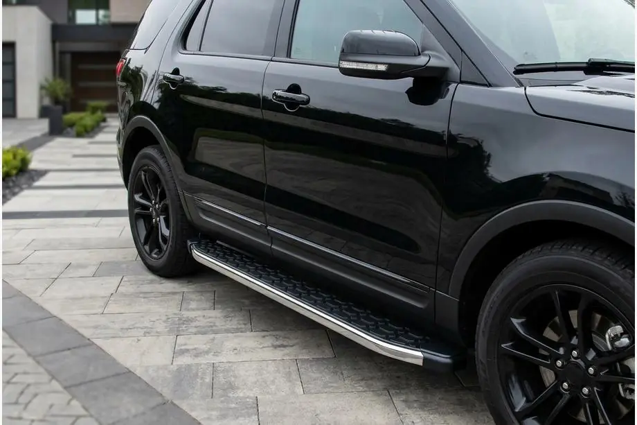 Ford Explorer 2011–2019 BlackLine-sivuporrassarja (2 kpl, alumiini) Image