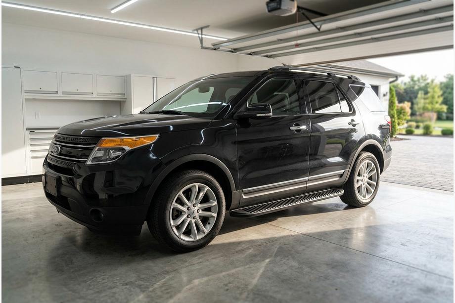 Ford Explorer 2011–2019 Tayga Black sivuaskelmat (2 kpl, alumiini) Image