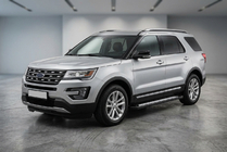 Ford Explorer 2011–2019 Sivuastinlaudat New Vision Black (2 kpl, alumiini) kuva 1