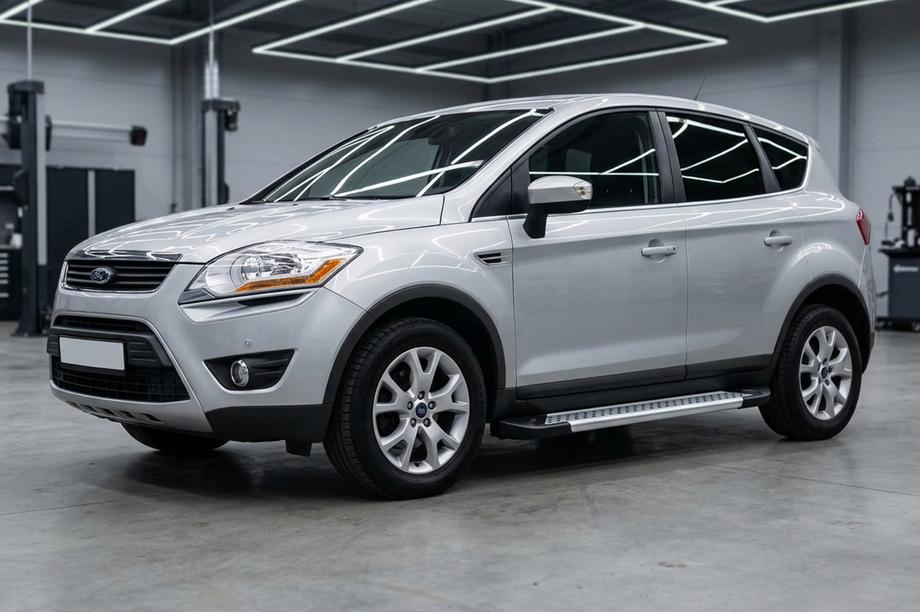 Ford Kuga 2008–2013 Sivuporrassarja New Vision Grey (2 kpl, alumiini) Image