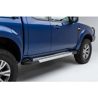 Sivuporrassarja New Vision Grey (2 kpl, alumiini) kuva 1