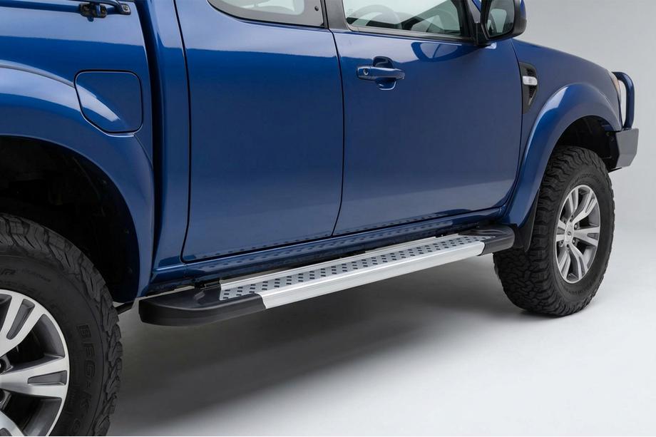 Ford Ranger 2007–2011 Sivuporrassarja New Vision Grey (2 kpl, alumiini) Image