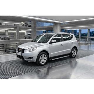 BlackLine-sivuporrassarja (2 kpl, alumiini) Geely Emgrand X7 2011– kuva 1