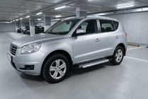 Geely Emgrand X7 2011– Sivuporrassarja New Vision Grey (2 kpl, alumiini) kuva 1