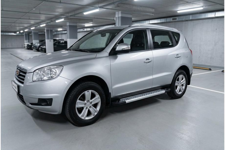 Geely Emgrand X7 2011– Sivuporrassarja New Vision Grey (2 kpl, alumiini) Image