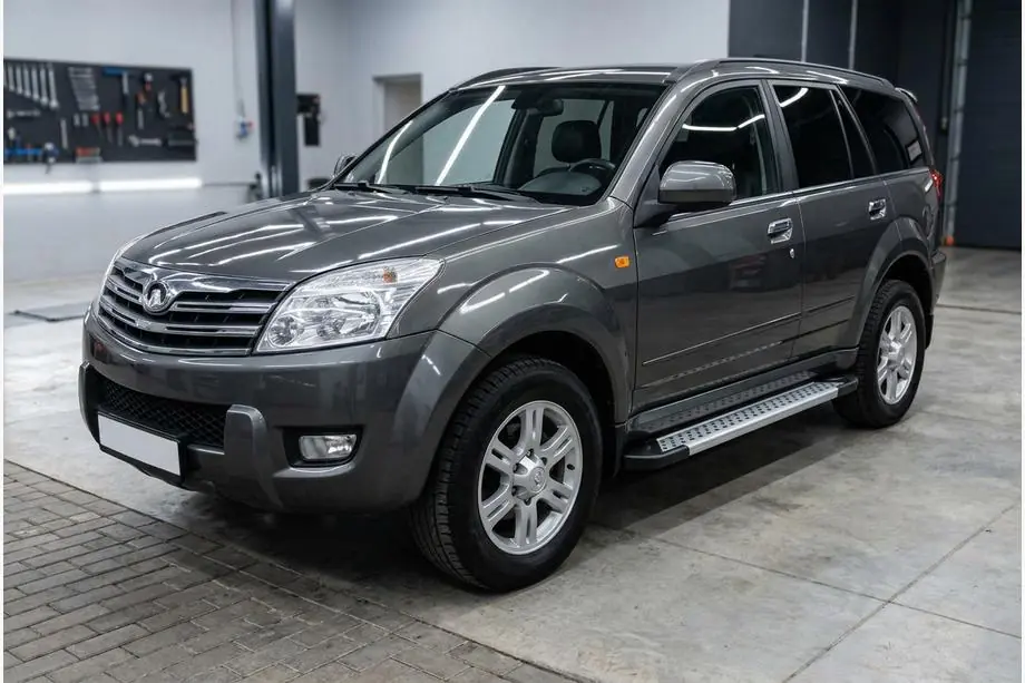 GreatWall Haval/Hover H3 2005–2013 Sivuporrassarja New Vision Grey (2 kpl, alumiini) Kuva 1