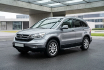 Honda CRV 2007–2011 BlackLine-sivuporrassarja (2 kpl, alumiini) kuva 1