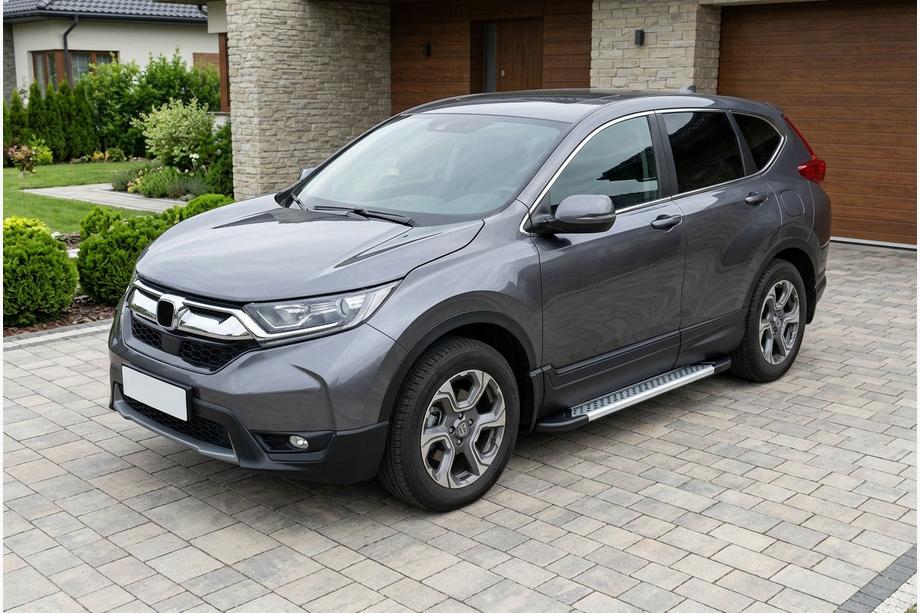 Honda CR-V 2017–2022 Sivuporrassarja New Vision Grey (2 kpl, alumiini) Image