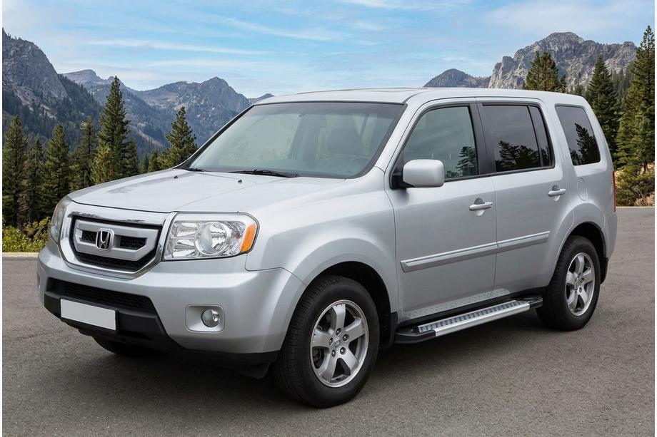Honda Pilot 2008–2015 Sivuporrassarja New Vision Grey (2 kpl, alumiini) Image