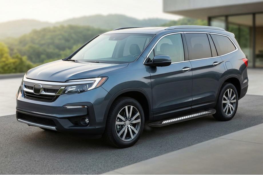 Honda Pilot 2015–2022 Sivuastinlaudat New Vision Black (2 kpl, alumiini) Image