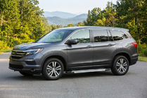 Honda Pilot 2015–2022 Sivuporrassarja New Vision Grey (2 kpl, alumiini) kuva 1