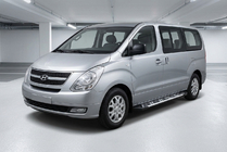 Hyundai H300, H1, Starex 2008–2020 Sunrise sivuaskelmat (2 kpl, alumiini) kuva 1